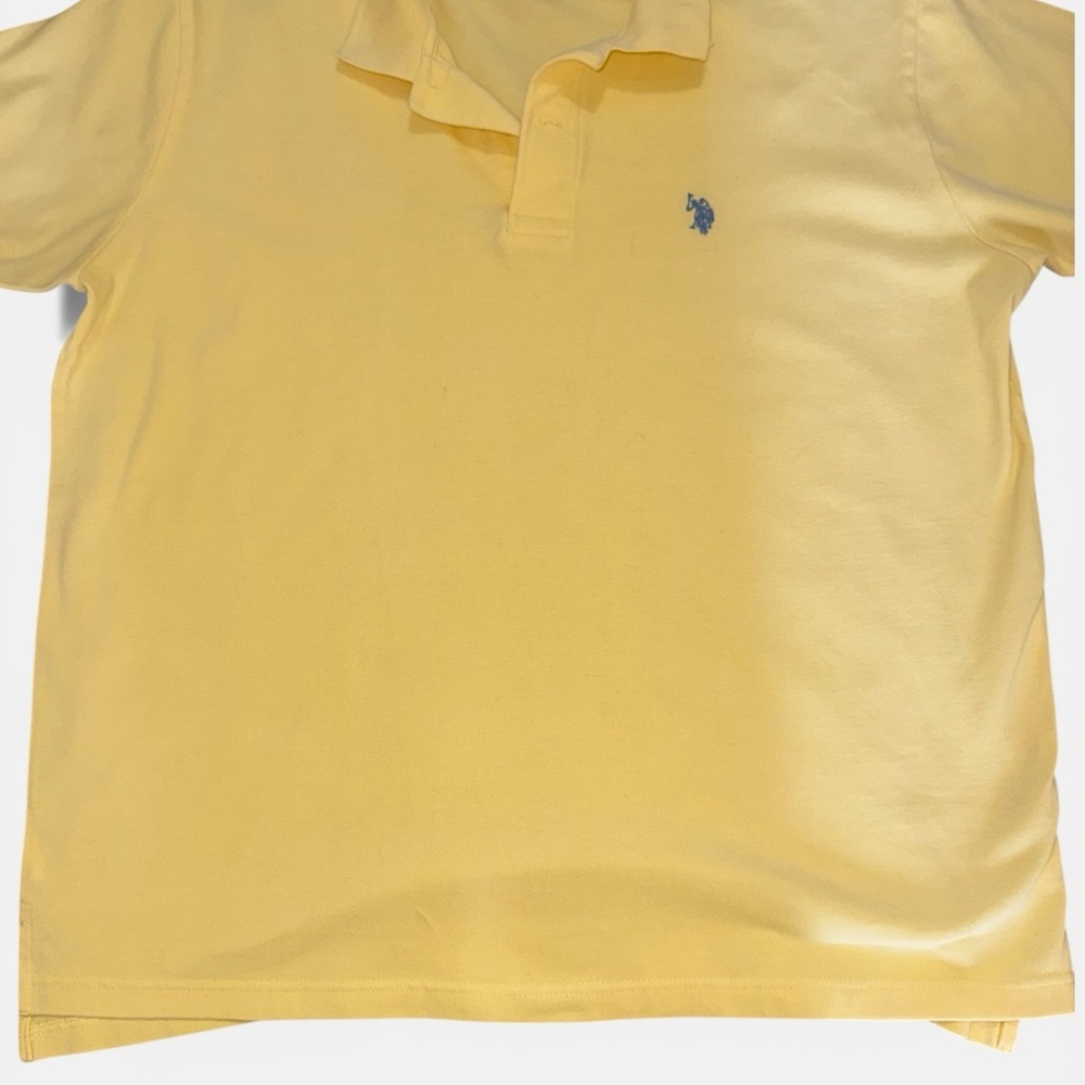 U.S. Polo Assn. Yellow Polo Shirt